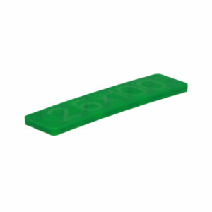 Glasblokje 5x26x100mm 1000 stuks - Groen