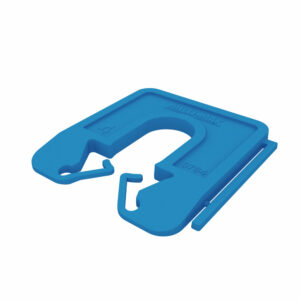 Milli-Max uitvulplaatje 4mm 100 stuks - Blauw