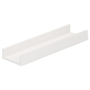 U-profiel inwendig 22mm - Wit -500cm