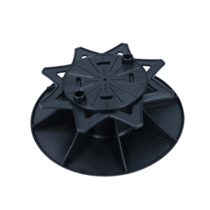 Terrasverhoger instelbaar 35-55mm - Zwart