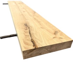 Eiken wandplanken recht rustiek