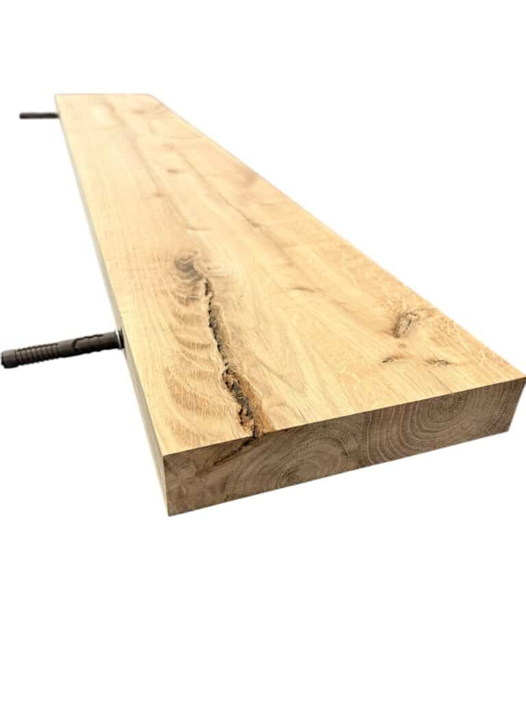 Eiken wandplanken recht rustiek