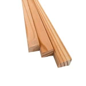 Douglas glaslatten 17x19mm