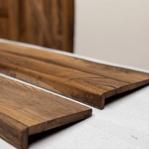 Oud eiken overzetvensterbanken