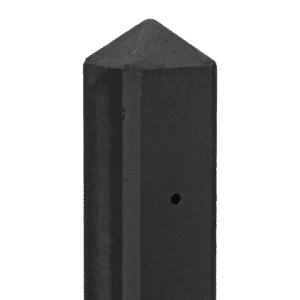 Betonpalen antraciet 10x10cm gecoat