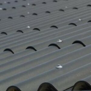 Vezelcement golfplaten dak