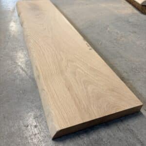 Eiken wandplank 30x250mm OPRUIMING met blinde bevestiging