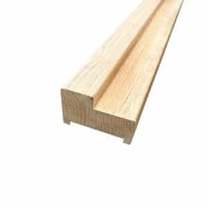 Massief eiken kozijnstijl 56x90mm