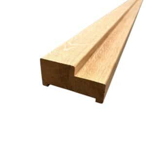 Massief eiken kozijnstijl 56x115mm
