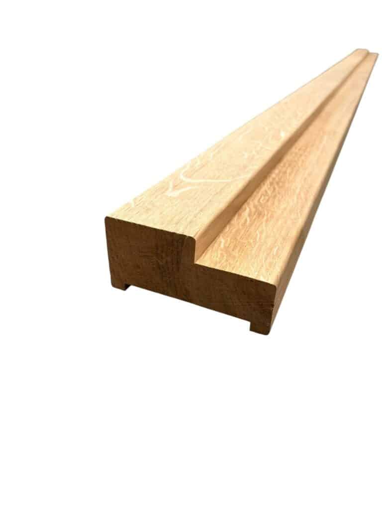 Massief eiken kozijnstijl 56x115mm