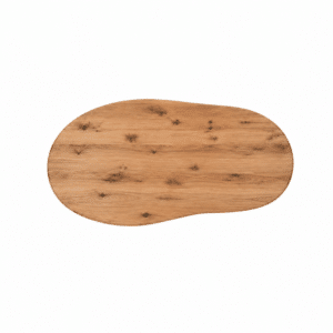 Eiken tafelblad organisch - kiezelvorm