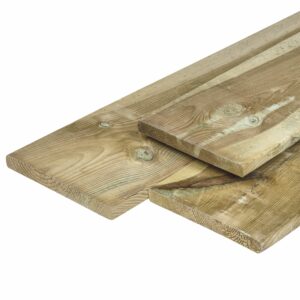 Geïmpregneerde tuinplank 18x195mm