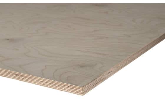 Berken multiplex 125x250cm BB/BB