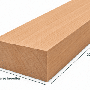 Beuken 63mm geschaafd 275cm