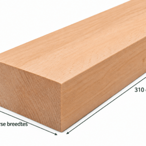 Beuken 75mm geschaafd 310cm