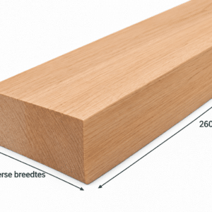 Beuken 63mm geschaafd 260cm